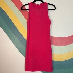Zara Bodycon Dress Pink Size Medium